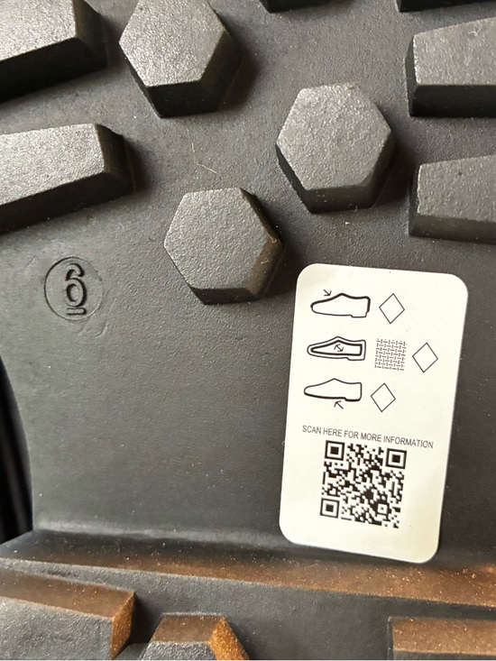 ASOS ALDO Cadaycia Chunky Platform Loafers Black Lug Sole Preppy Size 6 - Picture 7 of 7